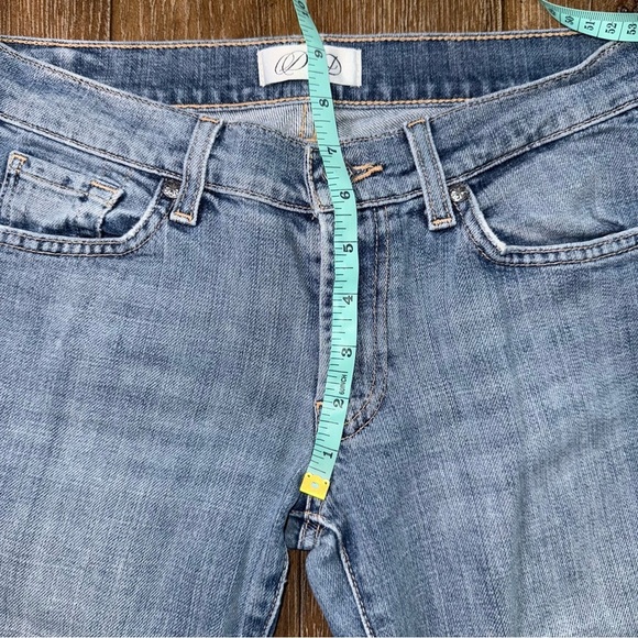 Express DPD Bootcut Jeans Low Rise Y2K Blue - Picture 5 of 10